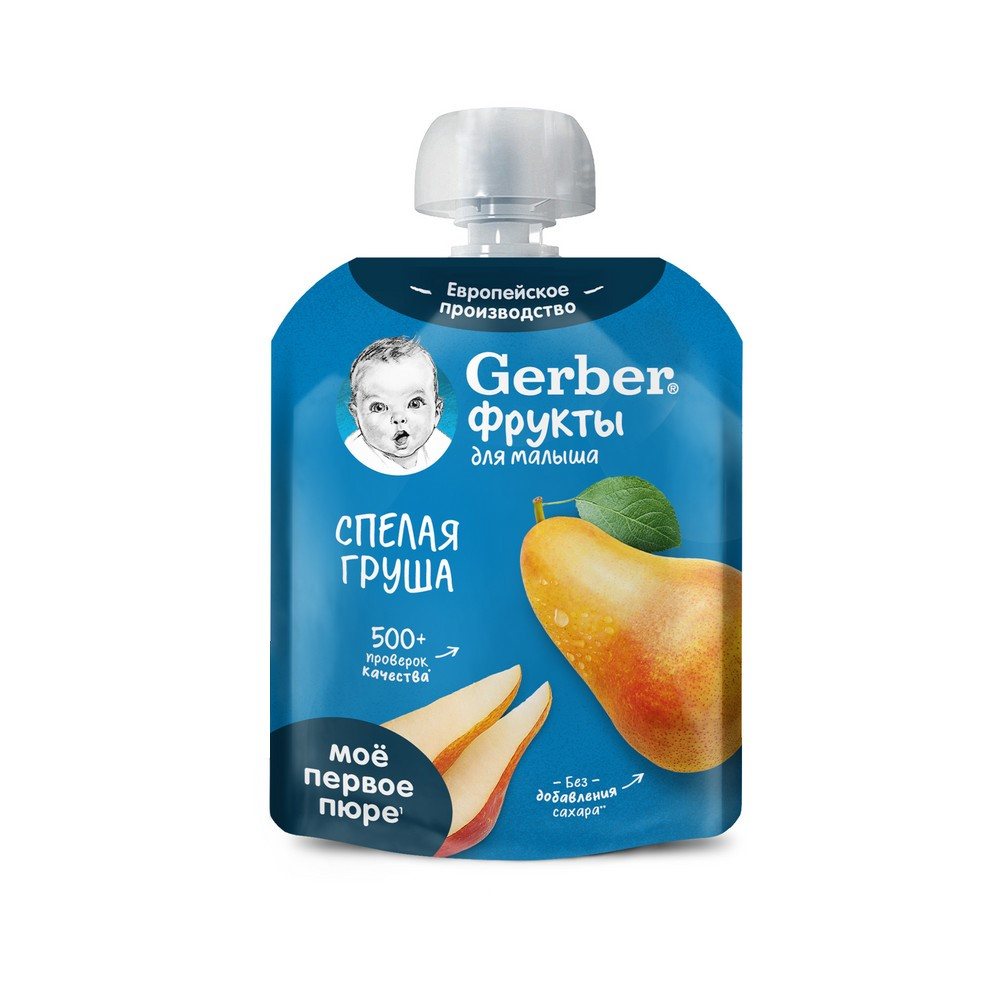 Пюре Gerber Спелая груша, 90г