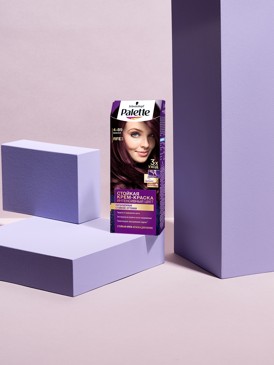 Краска для волос Palette PCC RFE3 Баклажан 50мл