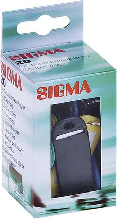 Брелок Sigma для ключей на клипсе 20 шт