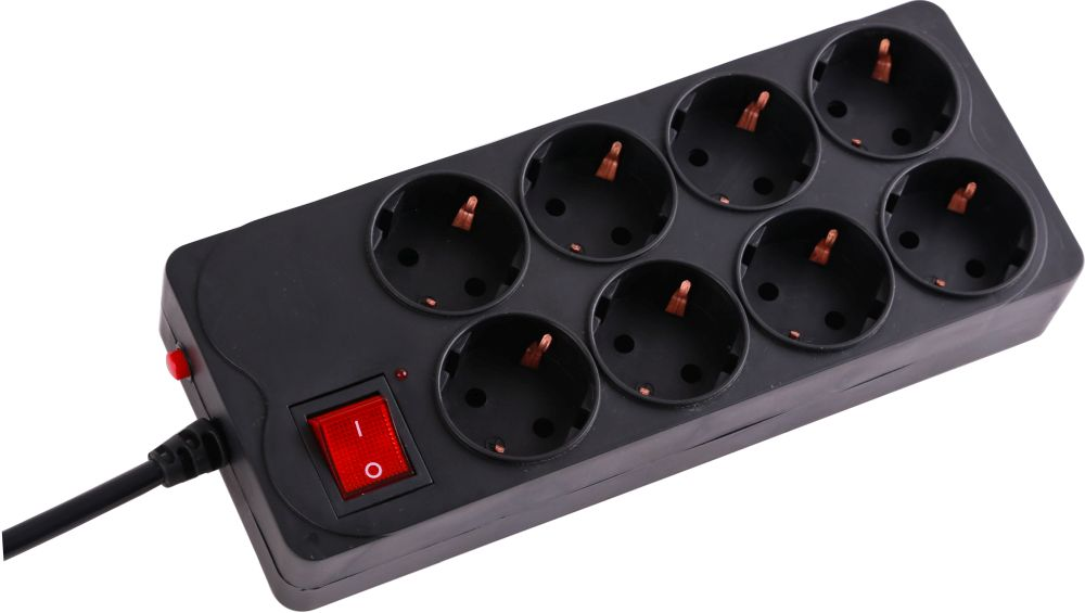 Сетевой фильтр Buro 800SH-1.8-W 1.8м (8 розеток)