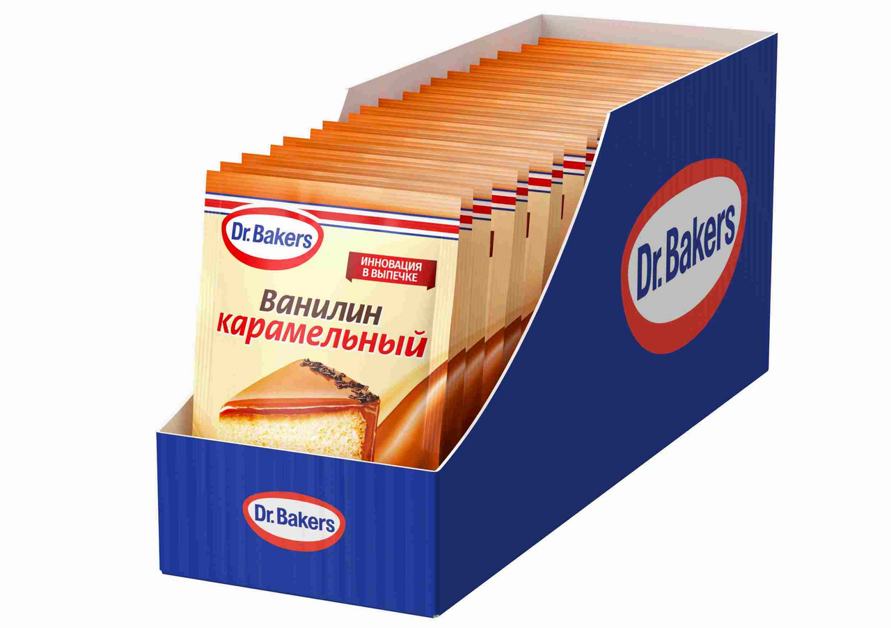Ванилин Dr.Bakers карамельный, 2г