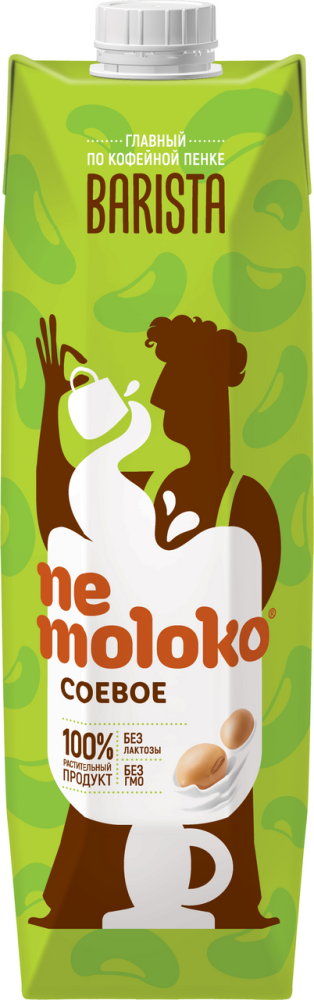 Соевый напиток Nemoloko Barista 1,4% 1 л