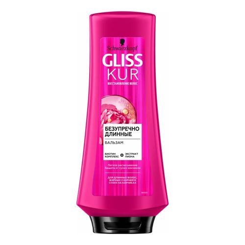 Бальзам Gliss Kur Безупречно длинные для жирных у корней и сухих на кончиках волос 360 мл