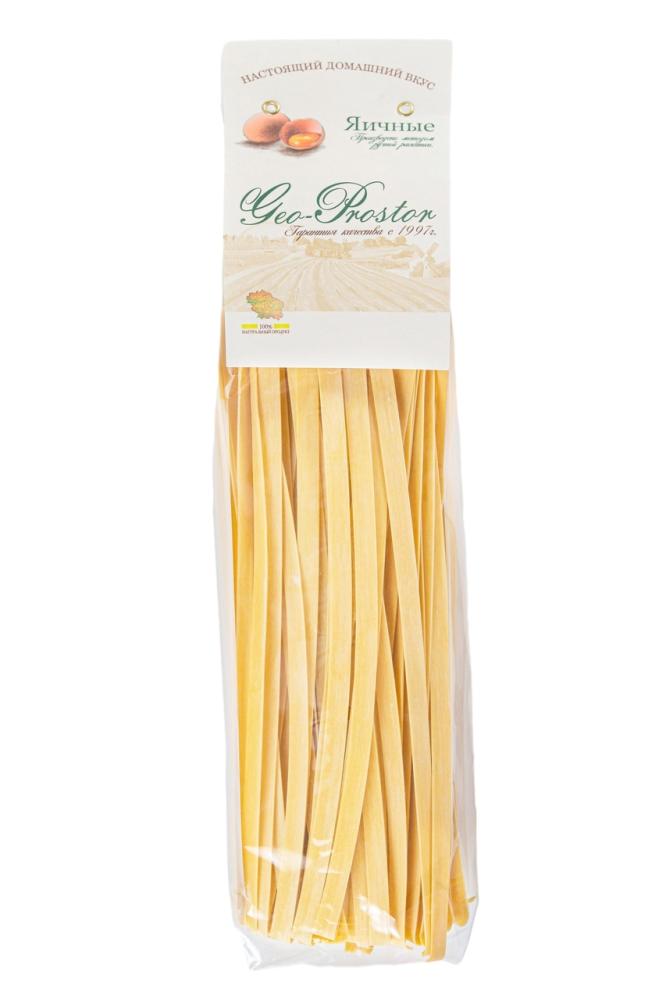 Лапша яичная Гео-Простор лагманная длинная, 450г