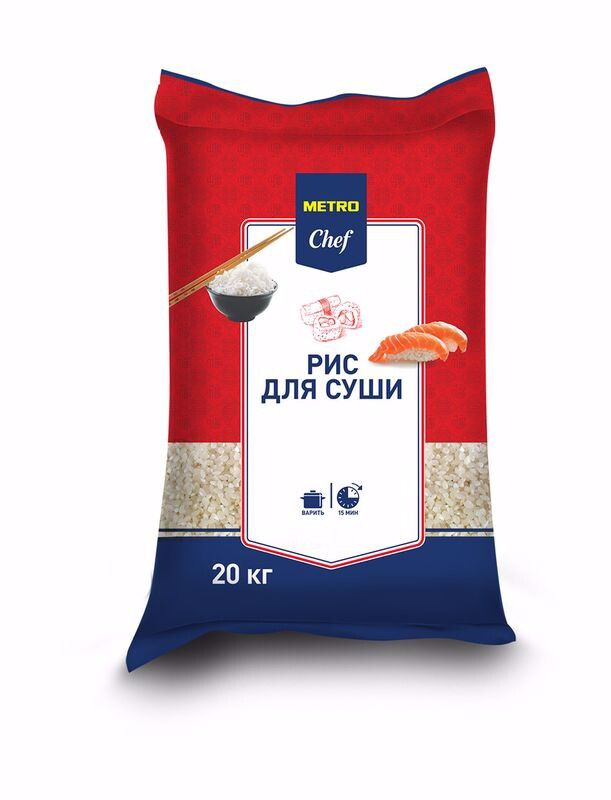 Рис METRO CHEF Для суши, 20 кг