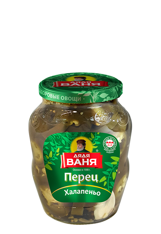 Перец Дядя Ваня Халапеньо 350 г