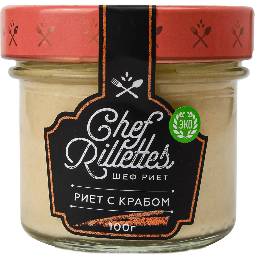 Риет Chef Rillettes с крабом 100 г