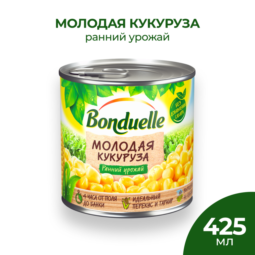 Кукуруза Bonduelle Молодая 425мл