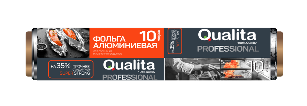 Фольга Qualita Strong 10 м x 30,5 см 14 мкм