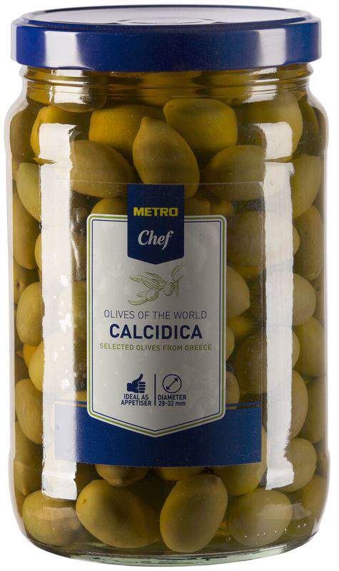 Оливки Metro Chef гигант в рассоле, 1700мл