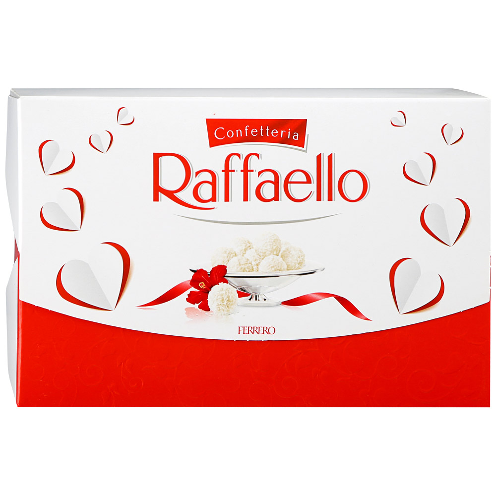 Конфеты Raffaello с цельным миндальным орехом, 90г