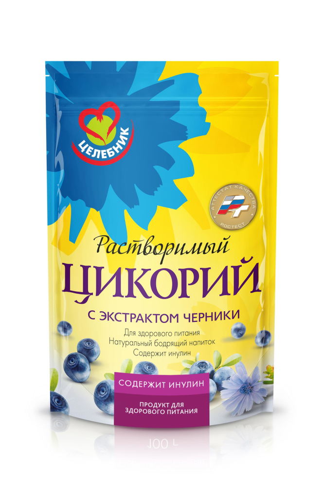 Цикорий Целебник c экстрактом черники растворимый 85 г