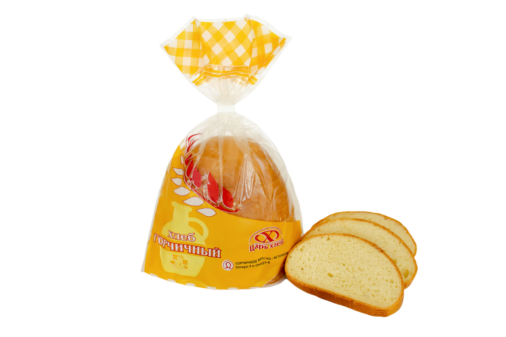 Хлеб Царь хлеб горчичный нарезка, 300г