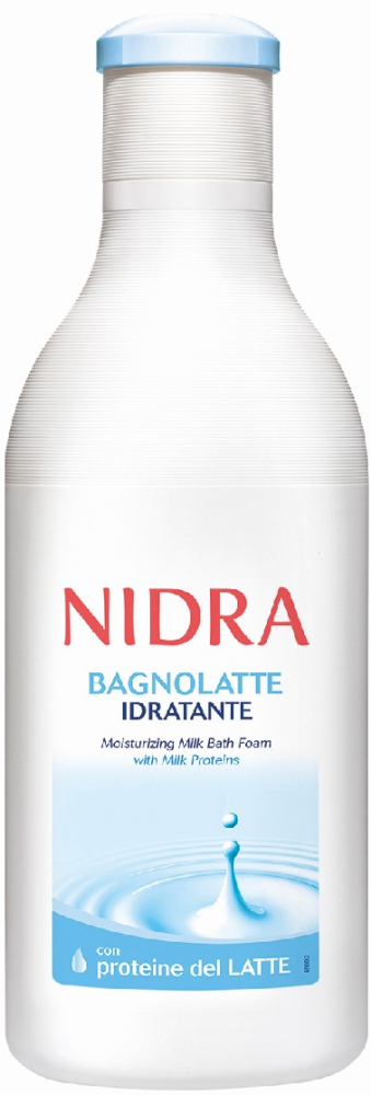 Пена-молочко для ванны Nidra с молочными протеинами увлажняющая, 750мл