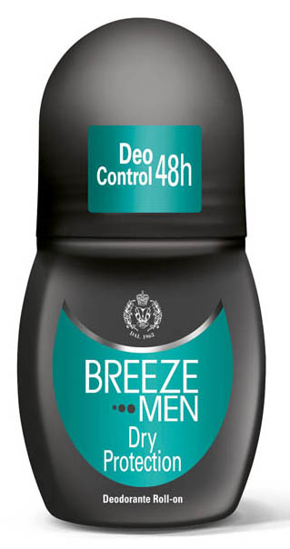 Дезодорант-антиперспирант Breeze Men Dry Protection для чувствительной кожи роликовый