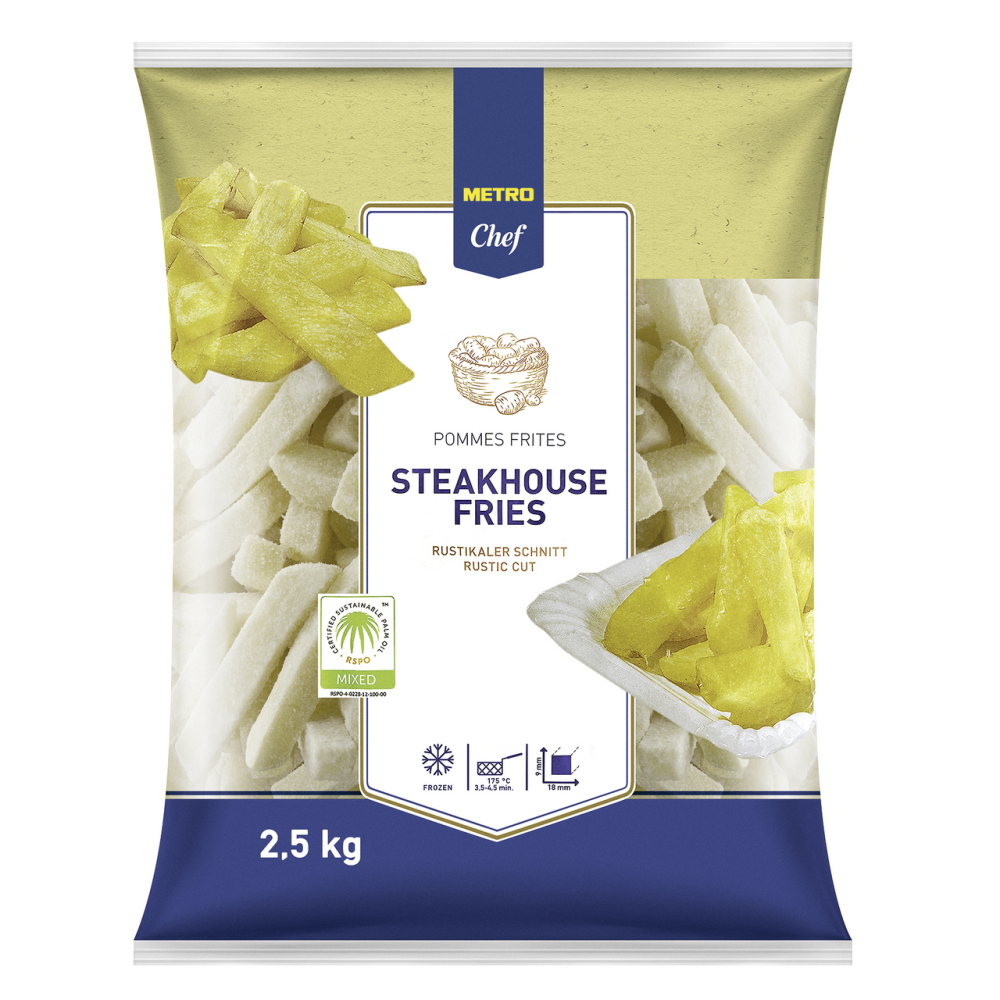 Картофель Стейкхаус METRO CHEF, 2,5 кг