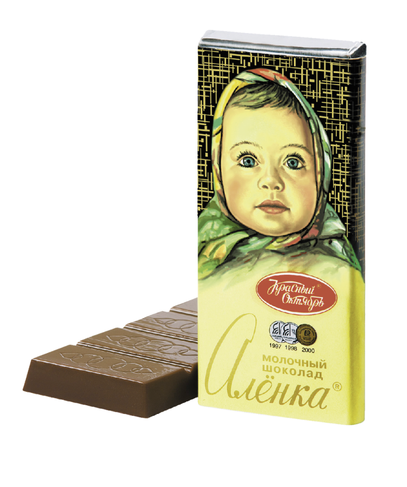 Шоколад Красный Октябрь Аленка 100г