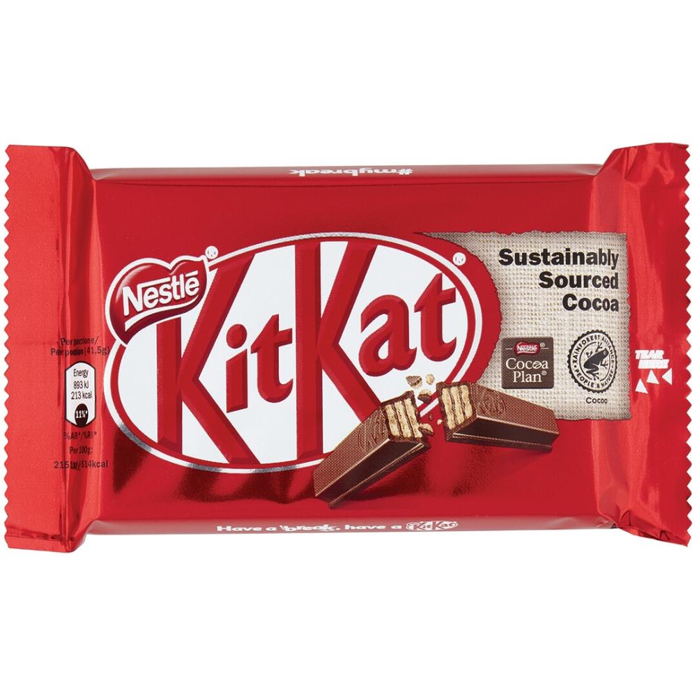 Шоколад Kit Kat молочный с хрустящей вафлей, 42г