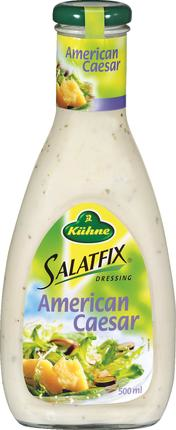 Соус Kuhne Salatfix Цезарь салатный с пармезаном и чесноком 500л