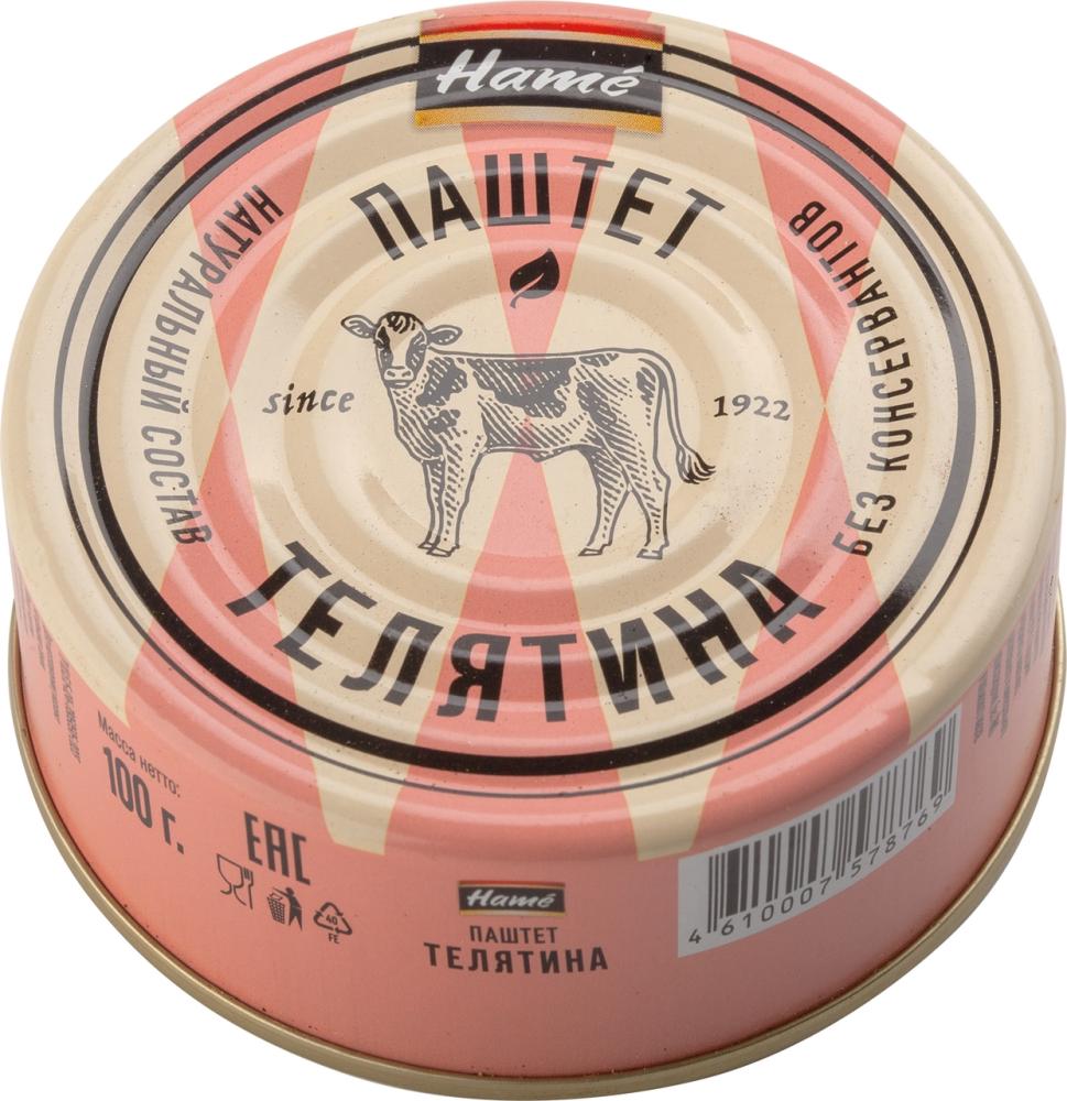 Паштет Hame из телятины, 100г
