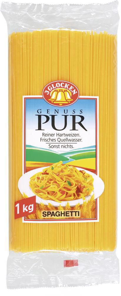 Макаронные изделия 3 Glocken Genuss Pur Spagetti 1 кг
