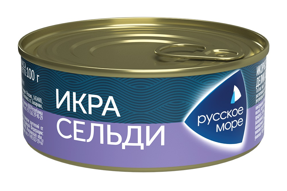 Икра сельди Русское море 100г