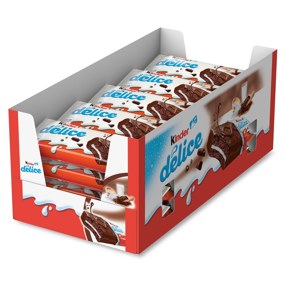 Пирожное Kinder Delice с молочной начинкой 39г