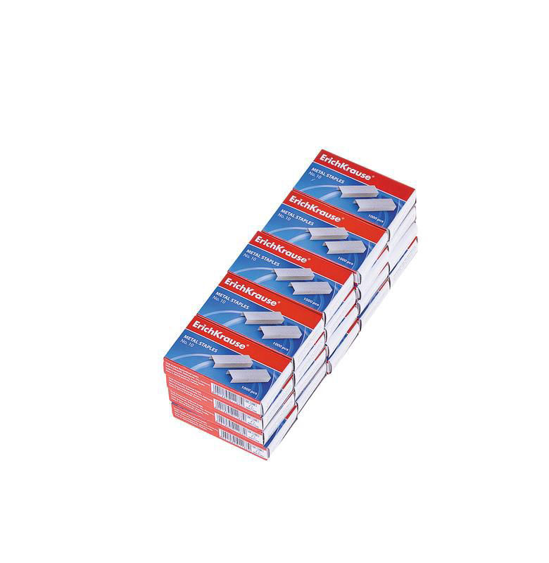 Скобы для степлера Erich Krause № 10 1000 штук