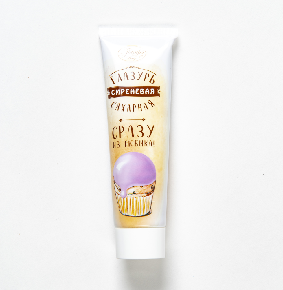 Глазурь Парфэ сахарная сиреневая 120 г