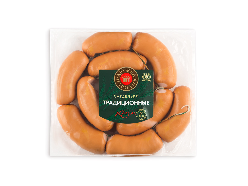 Сардельки Традиционные Дружба Народов, ~1кг