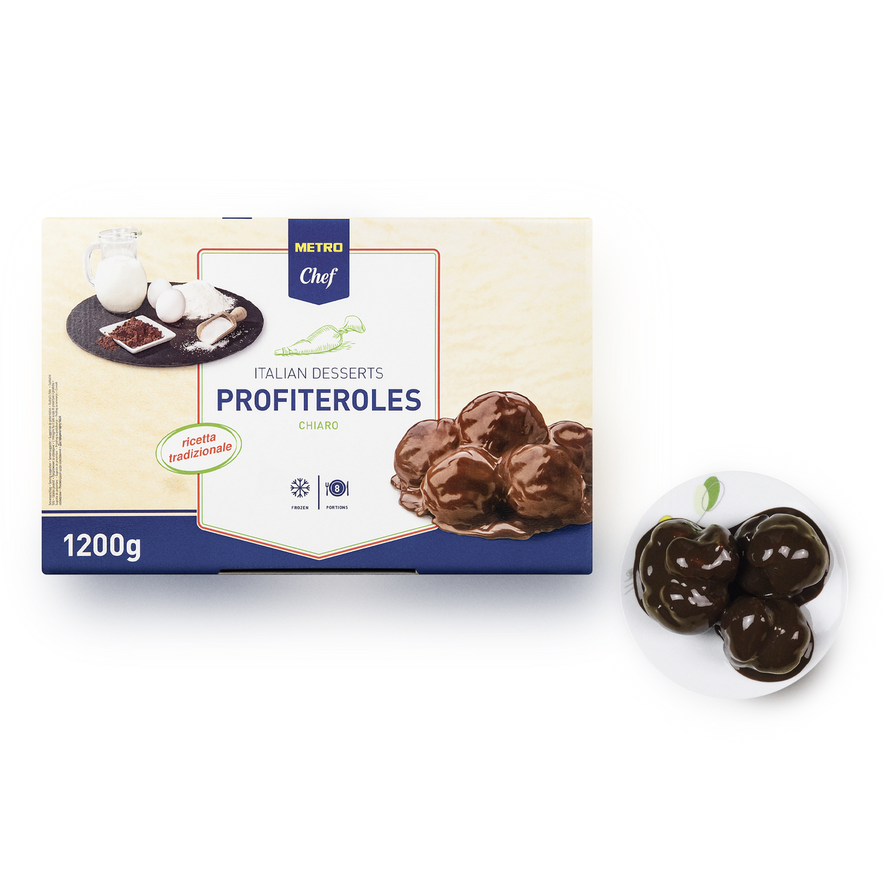 Профитроли METRO CHEF Какао, 1,2 кг