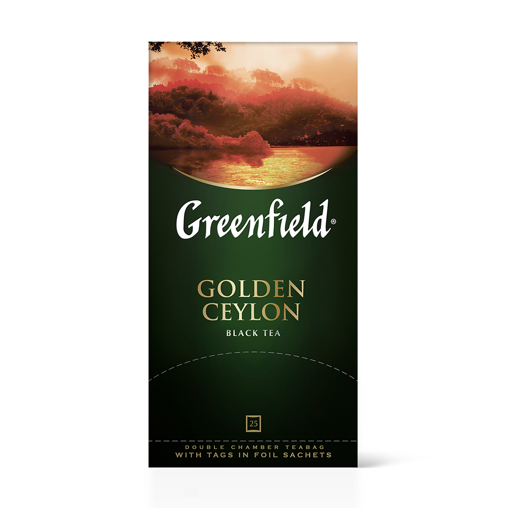 Чай Greenfield Premium Assam черный индийский байховый 25*2г (50г)