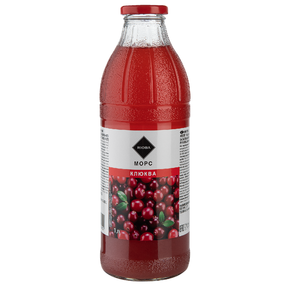 RIOBA Морс клюква, 1л