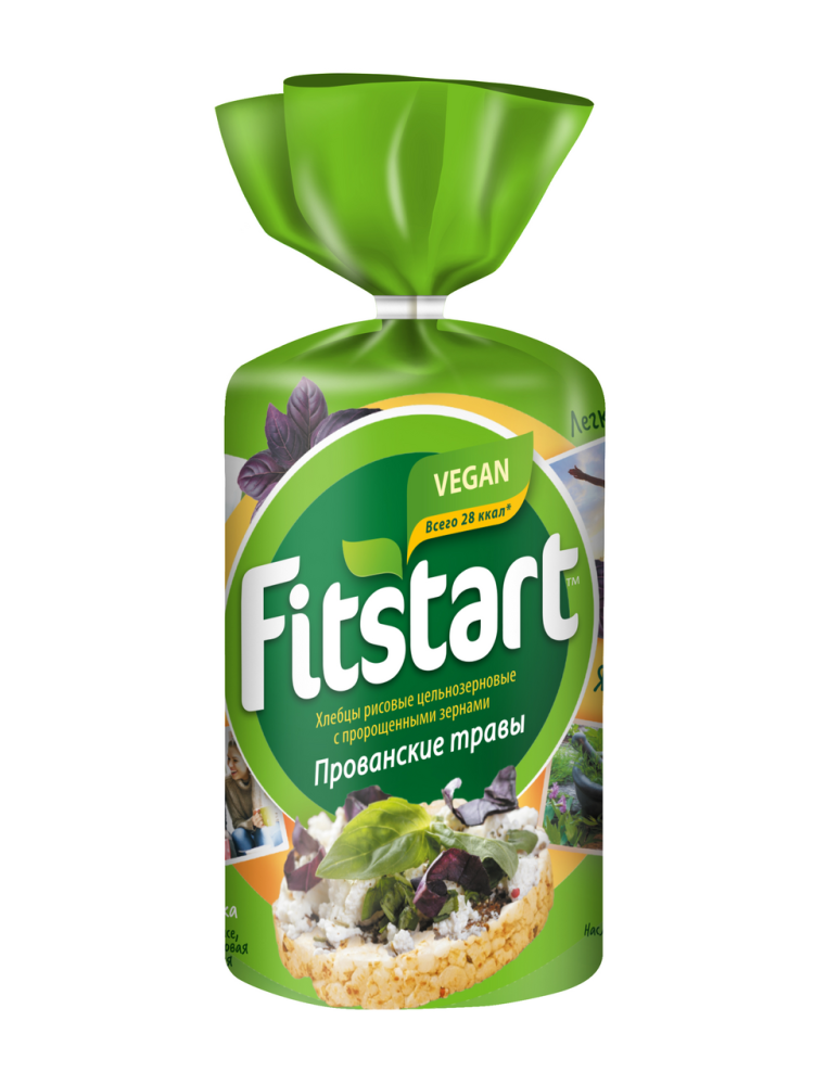 Хлебцы рисовые Fitstart Прованские травы 90 г