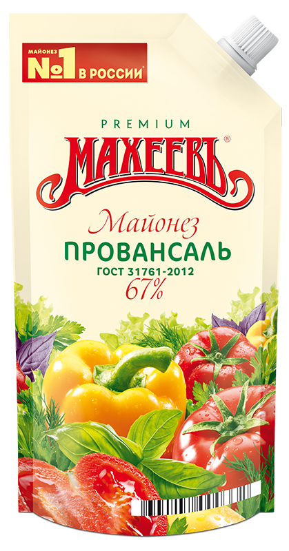 Майонез Махеевъ Провансаль 67%, 190г