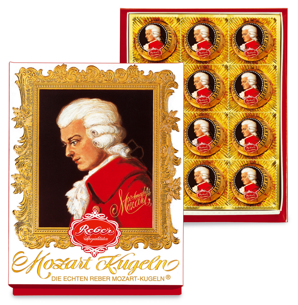 Шоколадные конфеты REBER MOZART KUGELN, 240г
