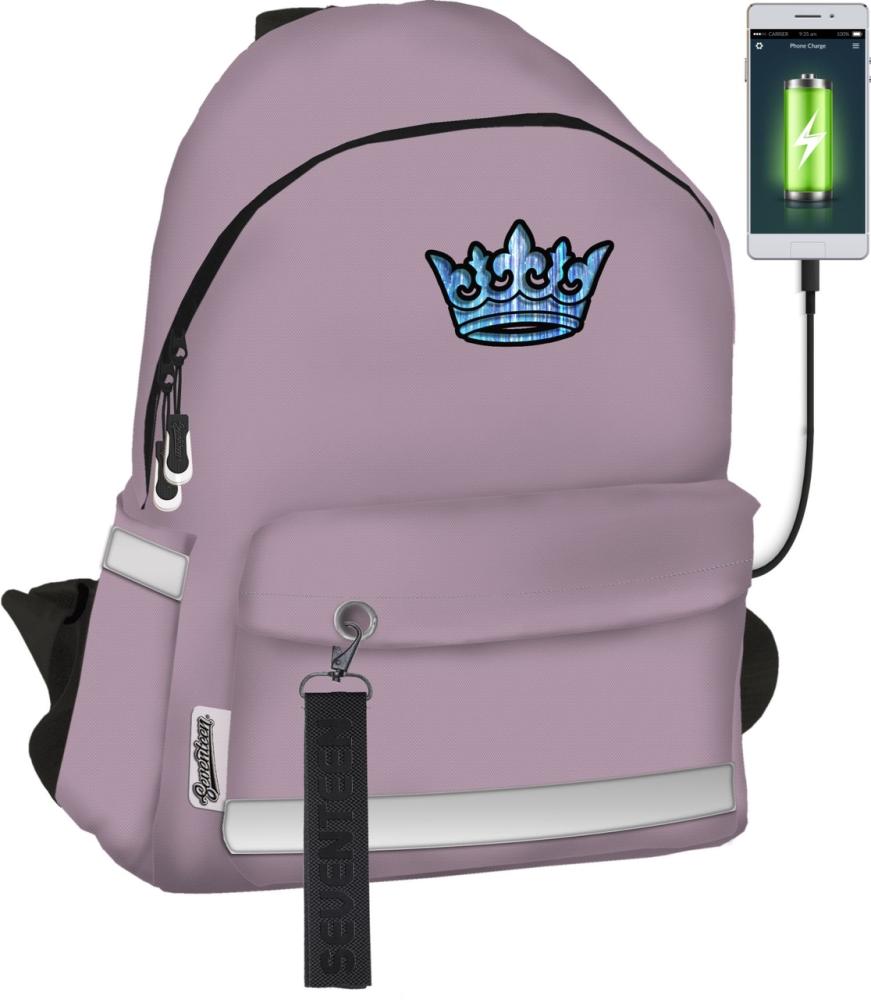 РЮКЗАК СВЕТЯЩ 38*24*14 STEEN