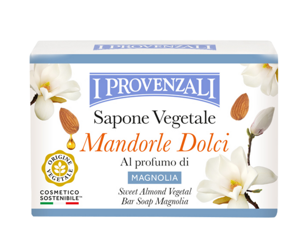 Мыло I Provenzali миндаль с ароматом магнолии, 100г