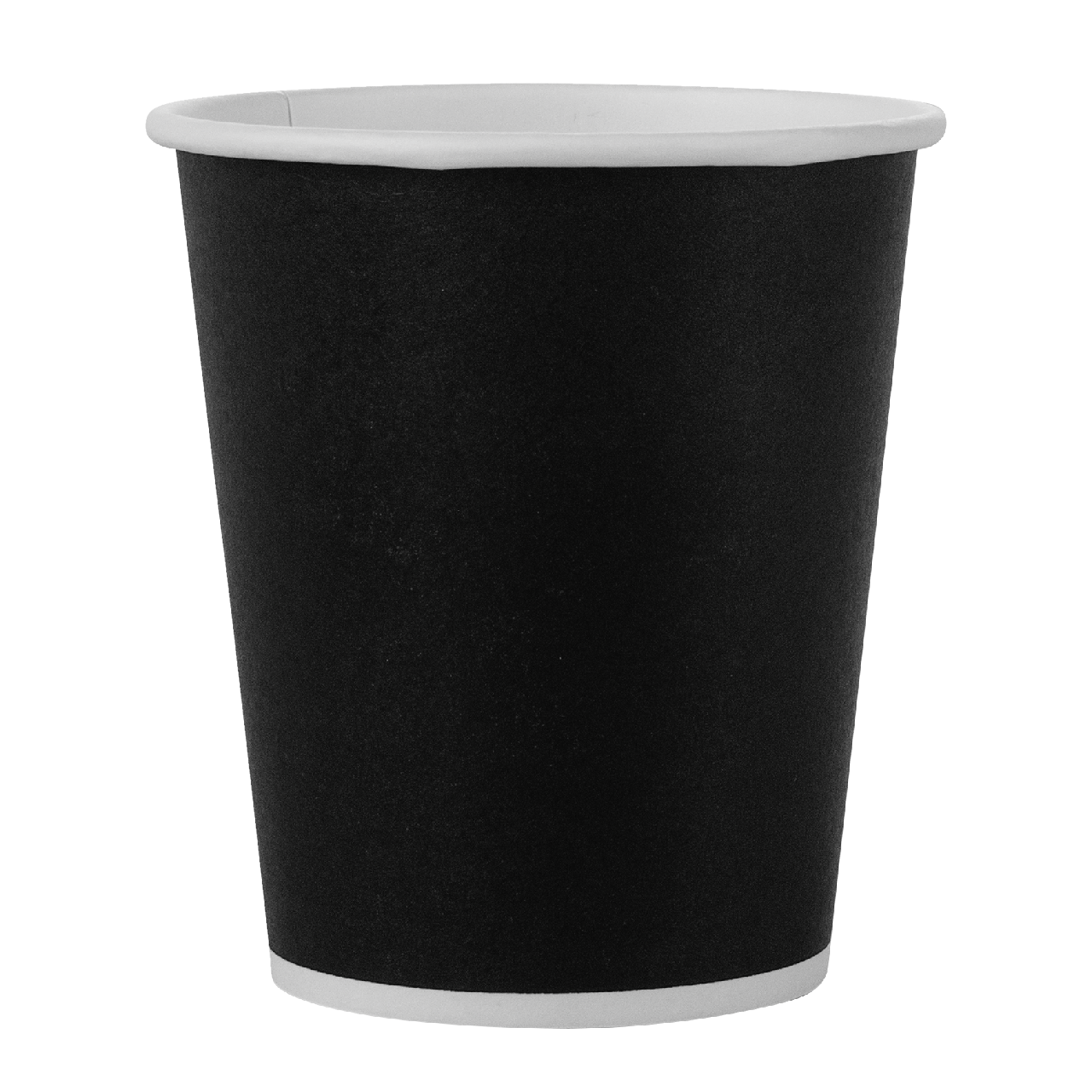Стаканы Rioba для кофе бумажные черные 200 мл х 50 шт