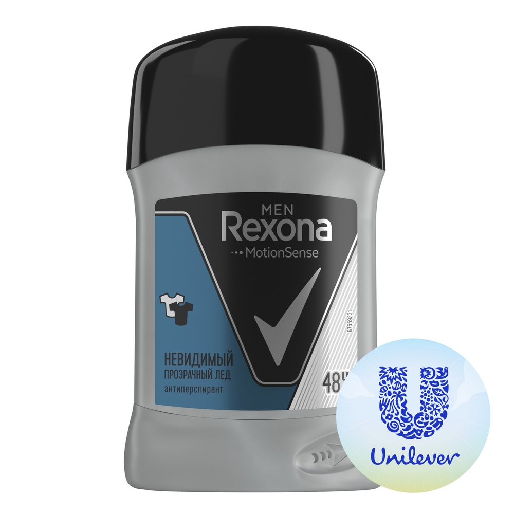 Антиперспирант Rexona Men Прозрачный лед карандаш 50мл