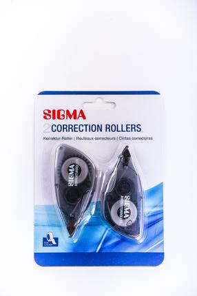 Корректирующая лента SIGMA 5 мм х 6м* 2 шт