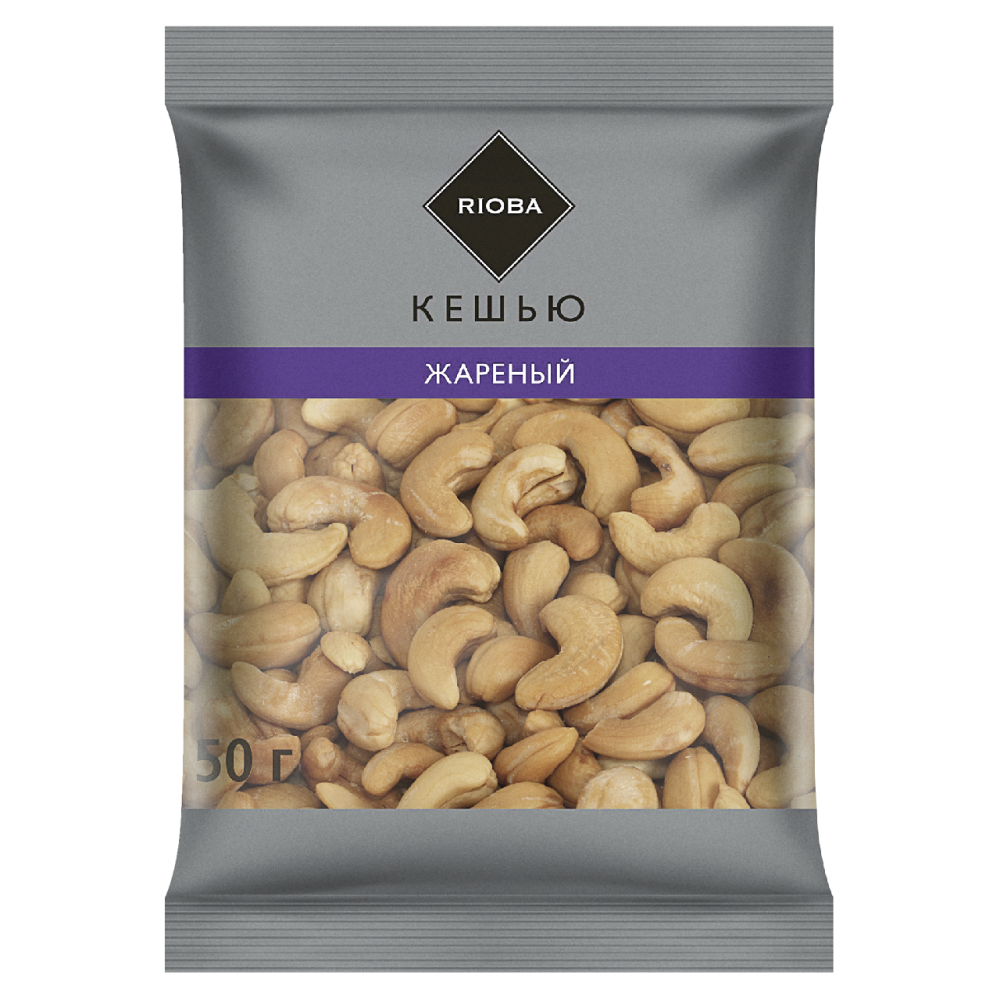 RIOBA Кешью жареный, 50г