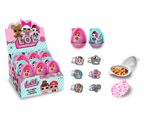 Хрустящие шарики L.O.L. С кремом