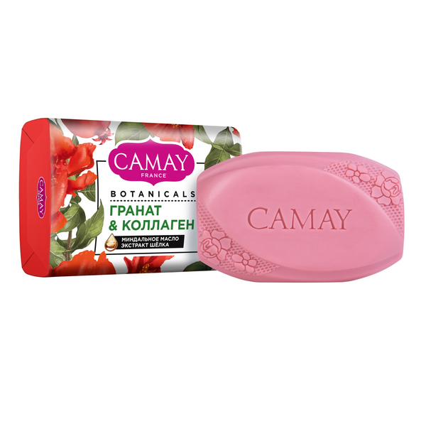 Мыло туалетное Camay Botanicals Цветы граната, 85г