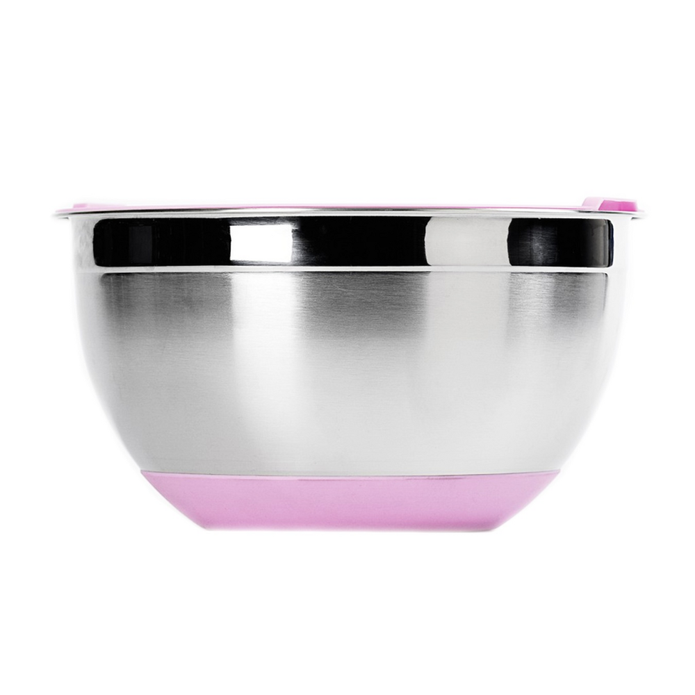 Миска Attribute стальная с крышкой 24x12.5см 4.2л