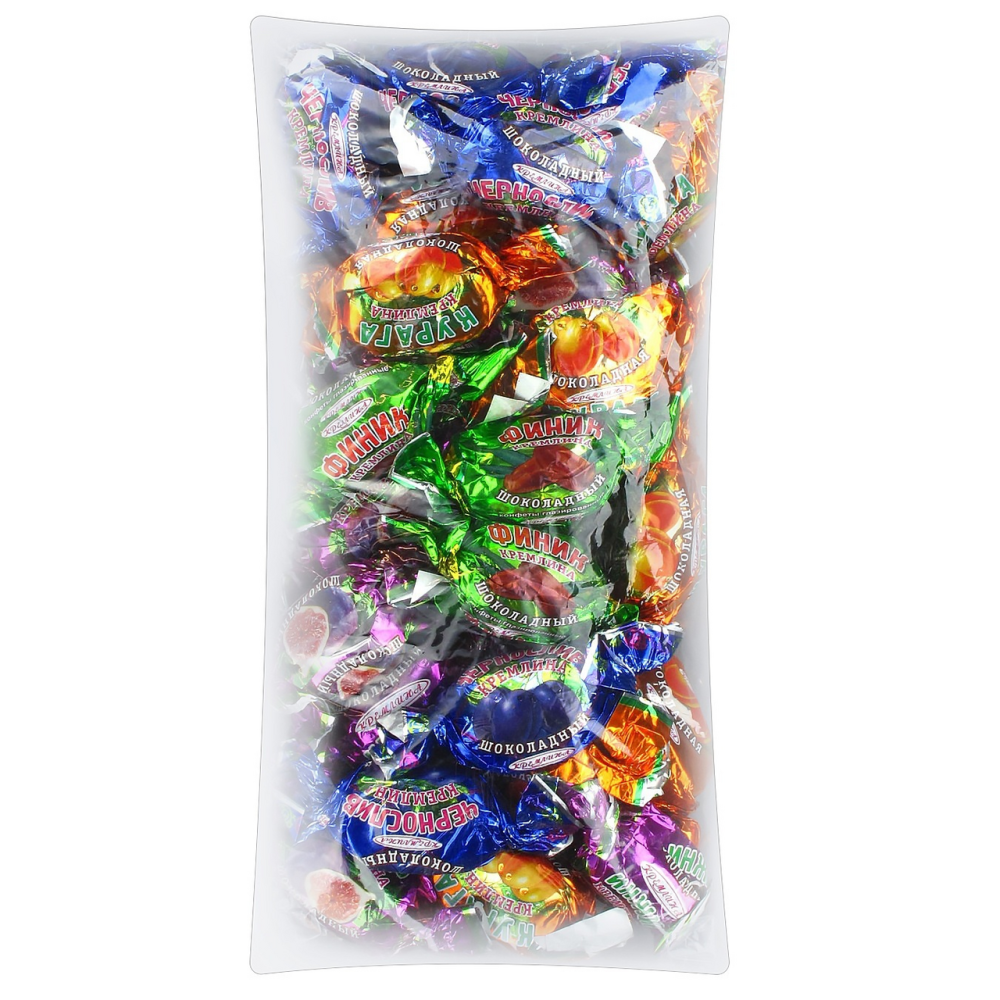 Конфеты Кремлина микс фрукты шоколадные 1 кг