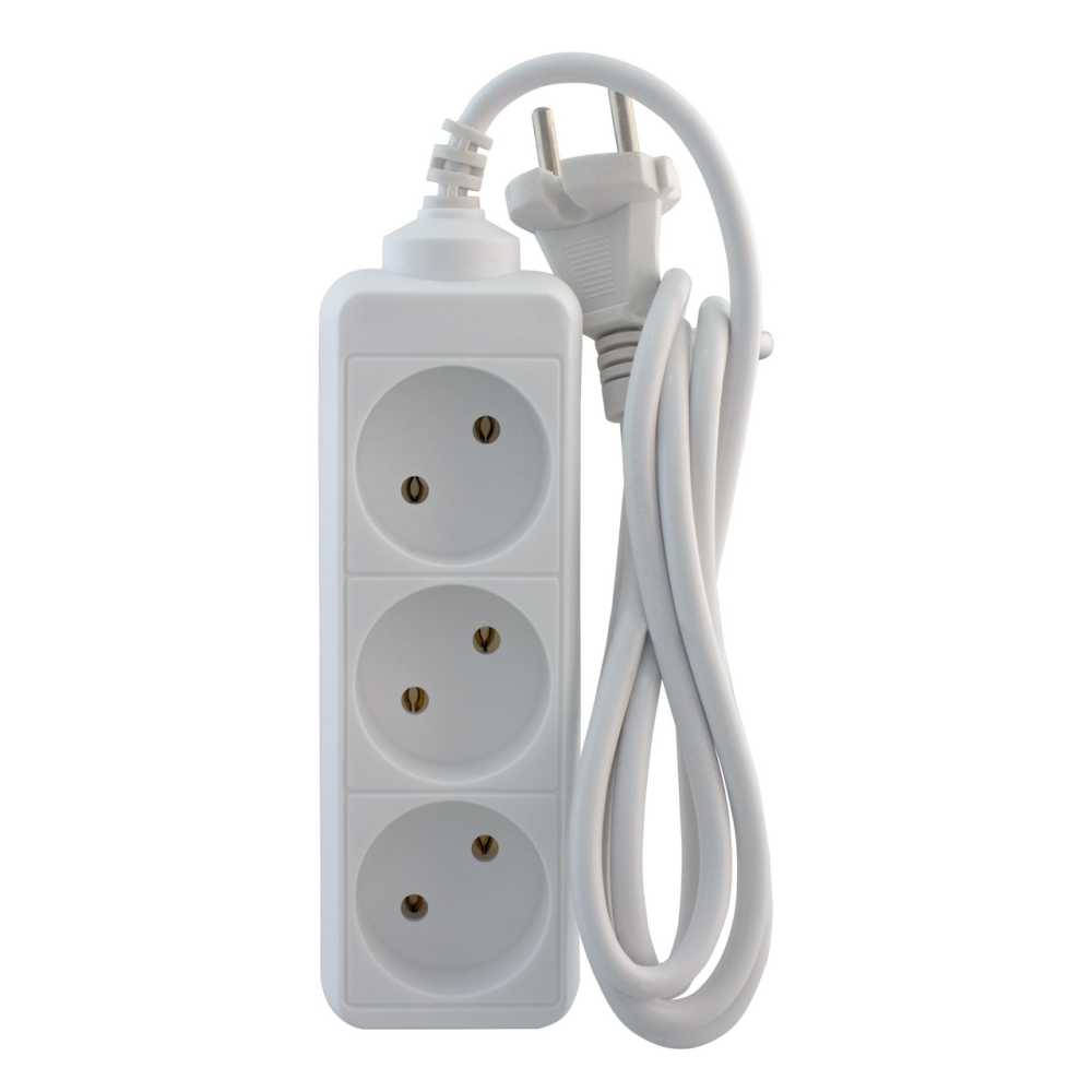 Удлинитель СТАРТ Без заземления 3 розетки 1,5 метра