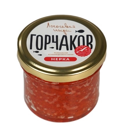 Икра лососевая Gorchakov Group нерка, 100г