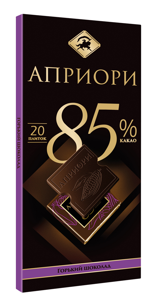 Шоколад Априори Горький 85% 100г