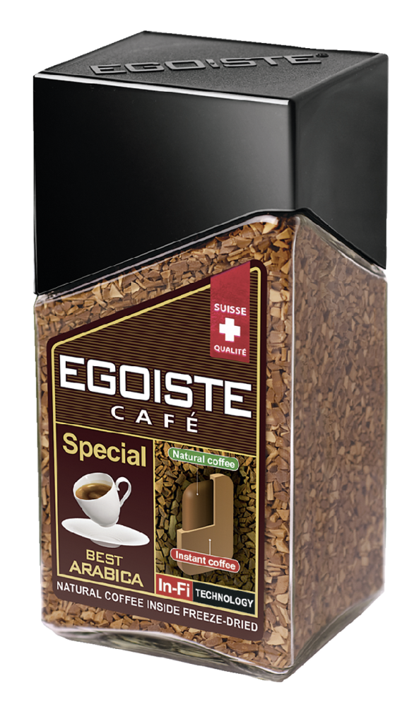 Кофе Egoiste Special растворимый сублимированный 100 г Кофе Egoiste Special растворимый сублимированный 100 г